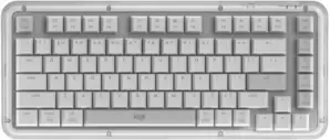 Logitech Alto Keys K75M 920-013300 (белый/серый, с гравировкой)