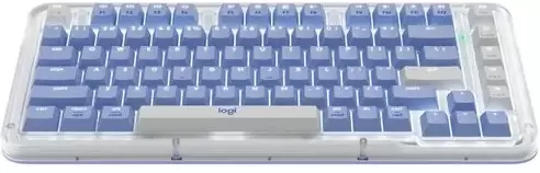 Клавиатура Logitech Alto Keys K75M 920-013301 (белый/синий, с гравировкой) фото 6