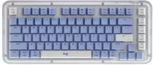 Logitech Alto Keys K75M 920-013301 (белый/синий, с гравировкой)