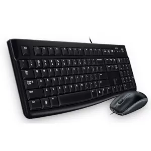 Проводной набор клавиатура + мышь Logitech Desktop MK120 фото