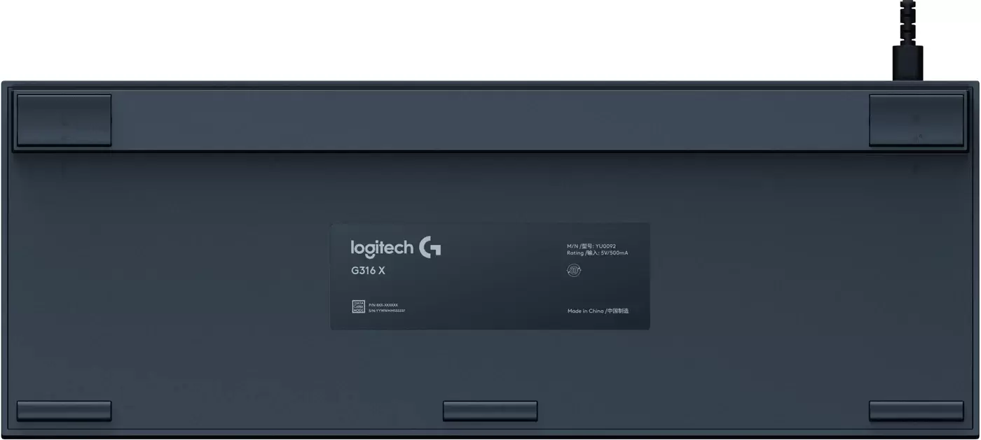 Клавиатура Logitech G316 X 8K 920-013699 (черный, с гравировкой) фото 5