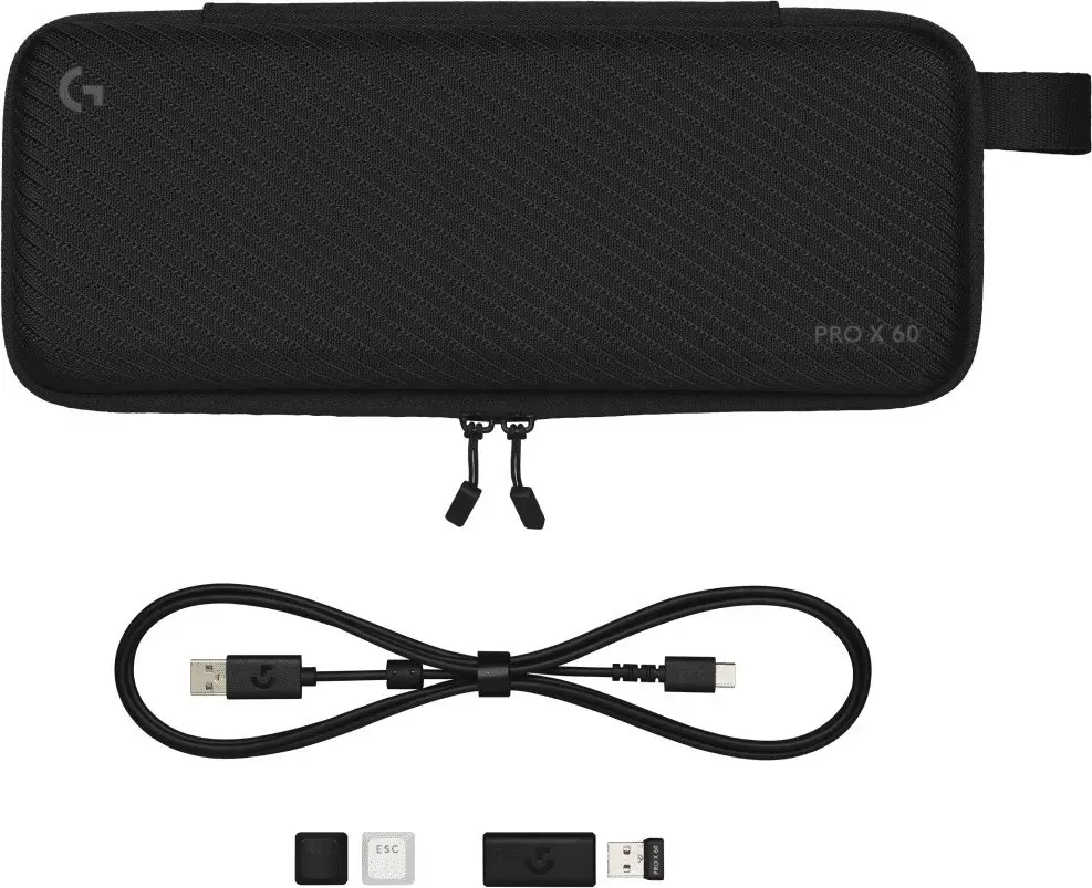 Клавиатура Logitech G Pro X 60 Lightspeed GL Tactile 920-011934 (белый, нет кириллицы) фото 7