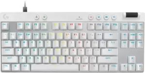 Клавиатура Logitech G Pro X TKL GX Brown Taktile 920-012160 (белый) фото