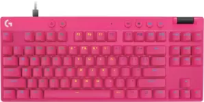 Клавиатура Logitech G Pro X TKL GX Brown Taktile 920-012160 (пурпурный) фото