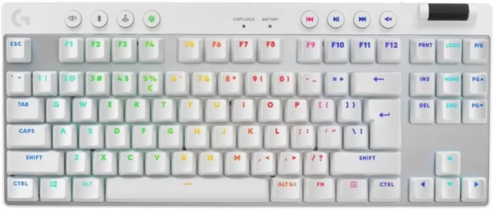Logitech G Pro X TKL Lightspeed GL Tactile 920-012148 (белый, нет кириллицы)