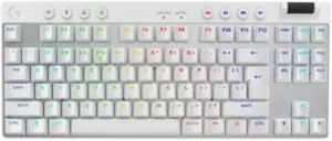 Клавиатура Logitech G Pro X TKL Lightspeed GL Tactile 920-012148 (белый, нет кириллицы) фото