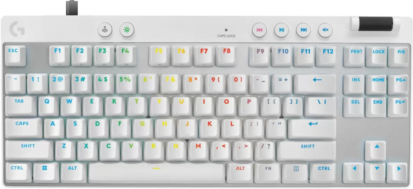 Logitech G Pro X TKL Rapid 920-013244 (белый, нет кириллицы)