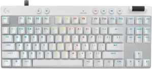 Клавиатура Logitech G Pro X TKL Rapid 920-013244 (белый, нет кириллицы) фото