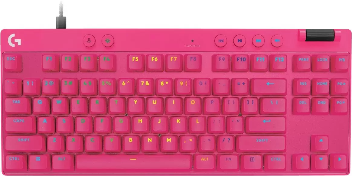 Logitech G Pro X TKL Rapid Analog 920-013253 (розовый, нет кириллицы)