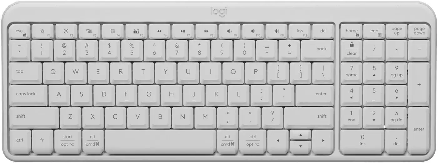 Logitech K251 Compact Bluetooth Wireless Keyboard 920-013364 (белый, нет кириллицы)