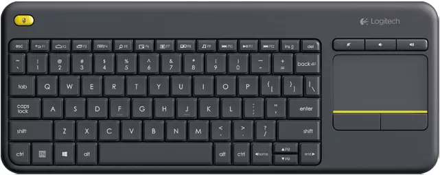 Logitech K400 Plus 920-007145 (черный, нет кириллицы)