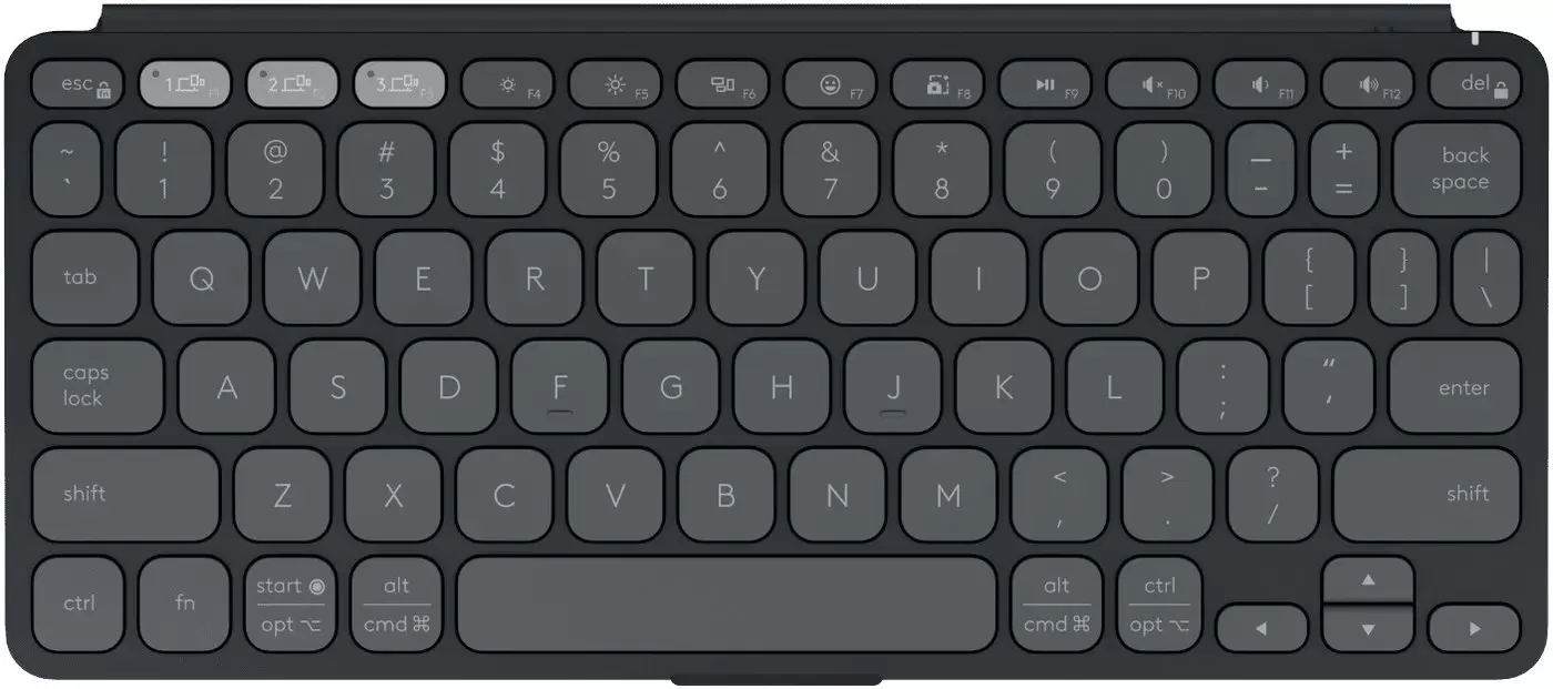 Logitech Keys-To-Go 2 920-012999 (черный/графитовый, нет кириллицы)