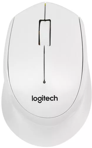 Logitech M330 Silent Plus (белый/желтый)