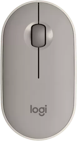 Logitech M350 Pebble (песочный)