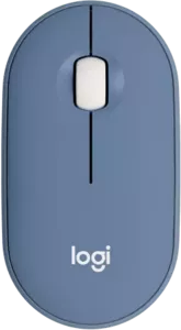 Компьютерная мышь Logitech M350 Pebble (темно-синий) фото