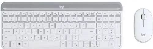Logitech MK470 Slim Wireless Combo 920-009183 (белый, нет кириллицы)