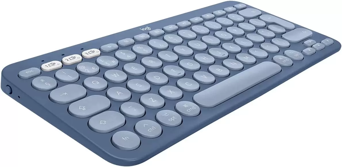 Клавиатура Logitech Multi-Device K380 Bluetooth for Mac 920-009729 (синий, нет кириллицы) фото 3