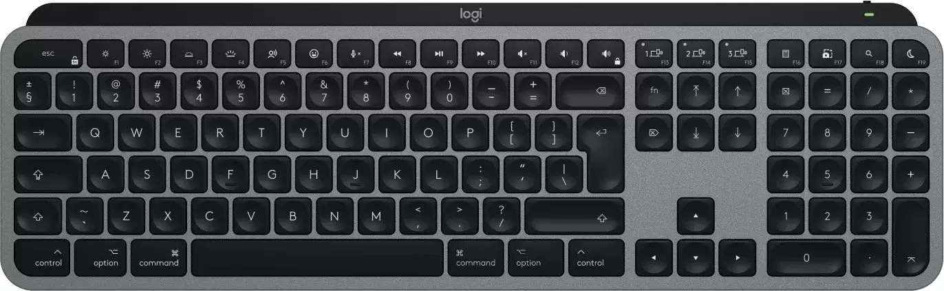 Logitech MX Keys S for Mac 920-011637 (космический серый, нет кириллицы)