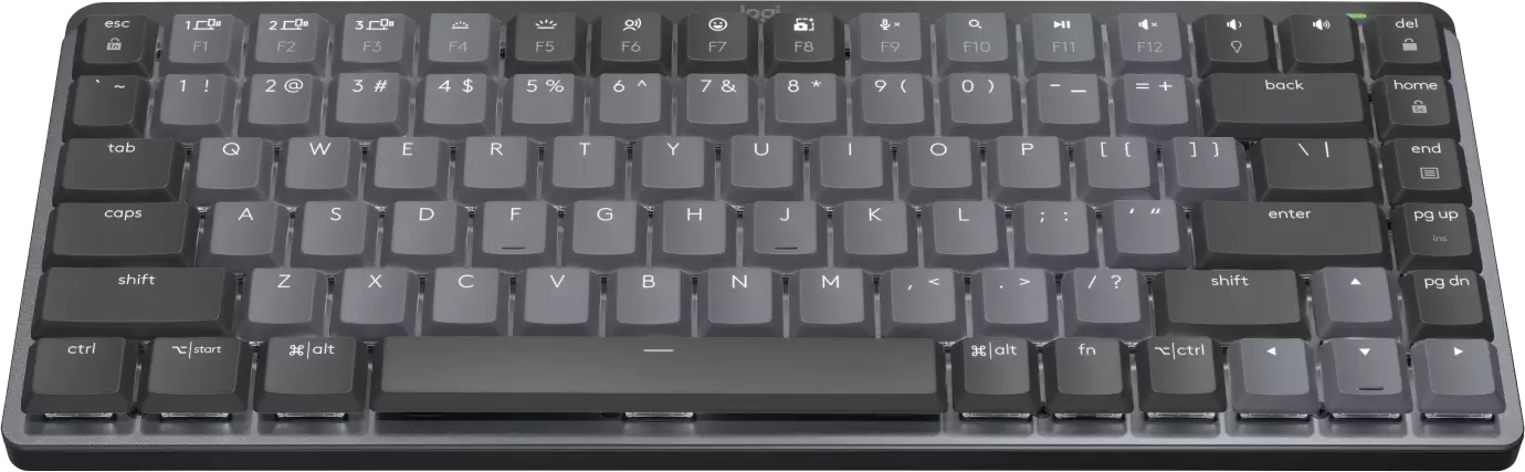 Клавиатура Logitech MX Mechanical Mini Tactile for Mac 920-010837 (космический серый, нет кириллицы) фото