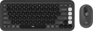 Logitech Pop Icon Combo (графит/белый, нет кириллицы)