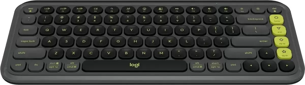 Клавиатура Logitech Pop Icon Keys 920-013087 (графитовый/зеленый, с гравировкой) фото 4