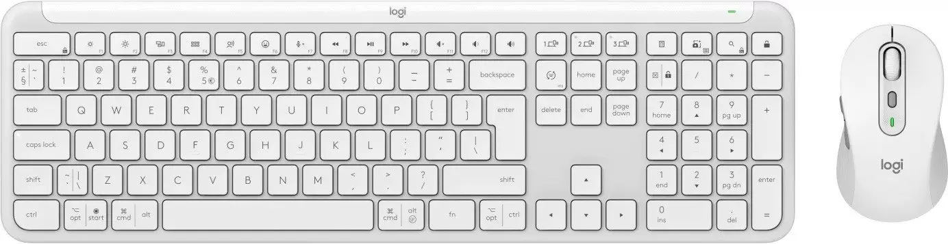 Logitech Signature Slim Combo MK950 920-012491 (белый, нет кириллицы)