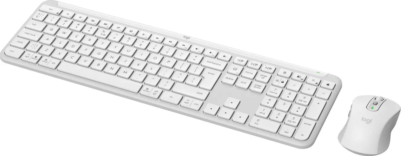 Офисный набор Logitech Signature Slim Combo MK950 920-012491 (белый, нет кириллицы) фото
