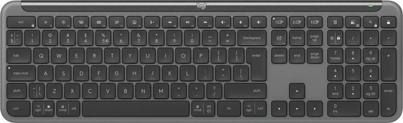 Logitech Signature Slim K950 920-012434 (графитовый, с гравировкой)