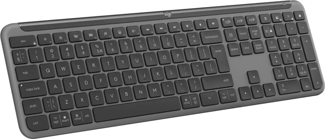 Клавиатура Logitech Signature Slim K950 920-012434 (графитовый, с гравировкой) фото 3