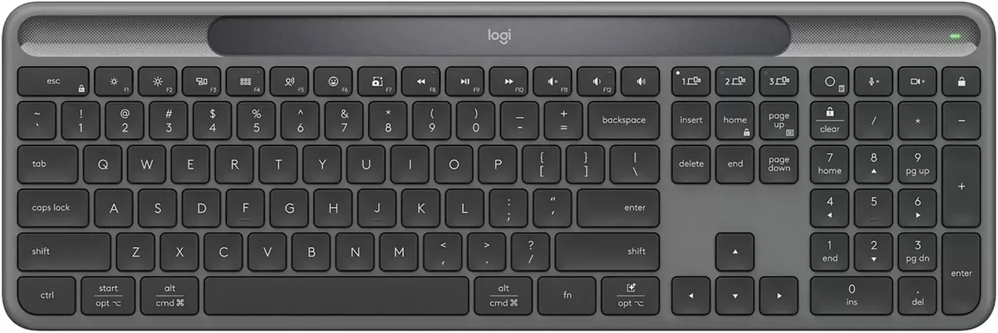 Logitech Signature Slim Solar+ K980 920-013755 (графитовый, нет кириллицы)