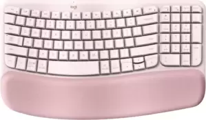 Клавиатура Logitech Wave Keys 920-012281 (розовый, нет кириллицы) фото