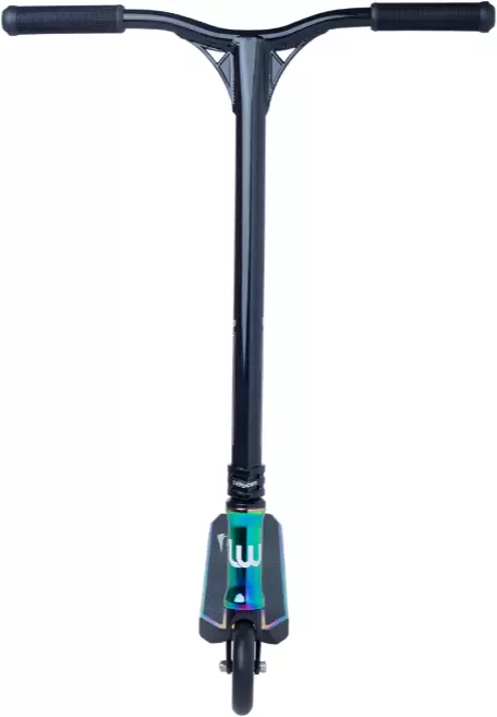 Самокат трюковый LONGWAY Metro 110mm AL IHC 3.2кг NEW 2025 BN черный/неохром фото