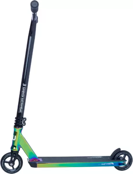 Самокат трюковый LONGWAY Metro 110mm AL IHC 3.2кг NEW 2025 BN черный/неохром фото