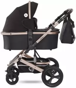 Детская универсальная коляска Lorelli Boston 2 в 1 (Black) фото