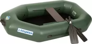 Гребная лодка Лоцман Гребная стандарт ЛС-200 ГР (зеленый) фото