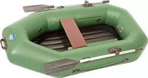 Гребная лодка Лоцман Гребная стандарт ЛС-200 ВНД (зеленый) фото
