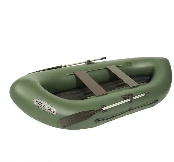 Гребная лодка Лоцман Турист 320 ВНД (зеленый) фото 2