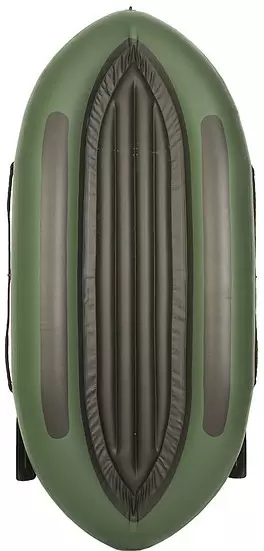 Гребная лодка Лоцман Турист 320 ВНД (зеленый) фото 3