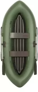 Гребная лодка Лоцман Турист 320 ВНД (зеленый) фото