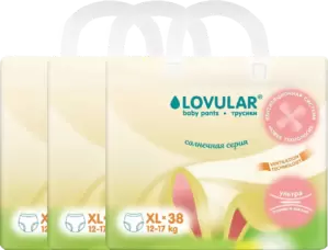 Lovular Солнечная серия XL 12-17 кг (114 шт)