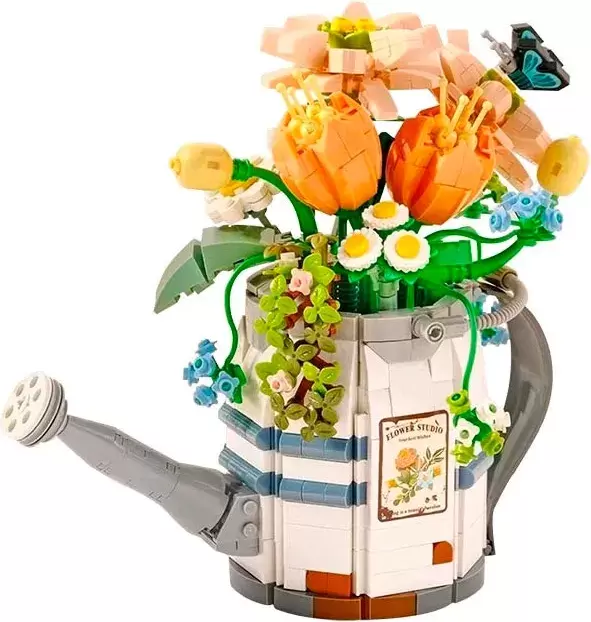 Микроконструктор LOZ Растения в лейке 1936 фото