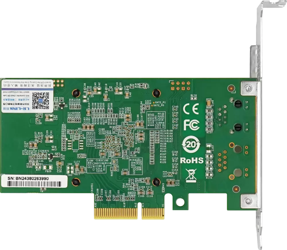 Сетевая карта LR-LINK LRES1060PT-RJ45 фото 2