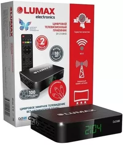 Приемник цифрового ТВ Lumax DV2104HD фото 4