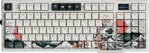 Клавиатура Lunacy Kanagawa (бежевый, g3ms Diamond) фото