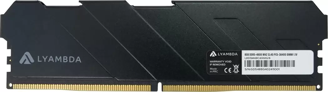 Lyambda Gaming 8ГБ DDR5 4800 МГц LRD5M48C40N1G/8