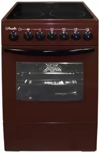 Кухонная плита Лысьва EF4006MK00 без крышки, коричневый фото