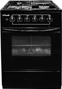 Кухонная плита Лысьва ЭГ 1/3г01-2у (черный) фото