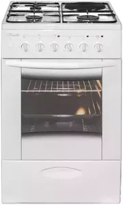 Кухонная плита Лысьва ЭГ 1/3г14 МС-2у (стеклянная крышка, белый) фото