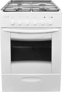 Кухонная плита Лысьва ЭГ 4к01 МС-2у (белый, стеклянная крышка)