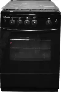 Кухонная плита Лысьва ГП 400 М2С-2у (черный, стеклянная крышка) фото